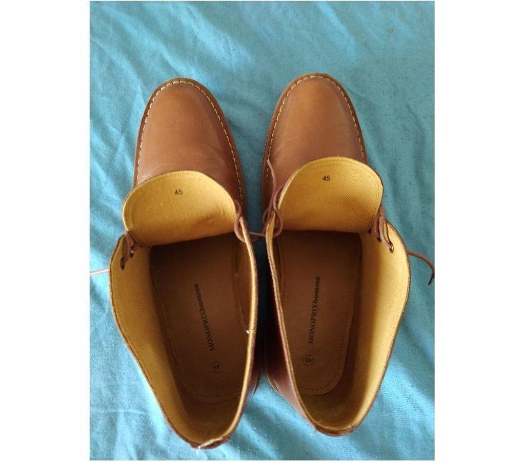 Chaussures Bouches-du-Rhône Aix en Provence - Photos Vivastreet CHAUSSURE HOMME BOOTS CUIRE MARRON NEUVE P 45.
