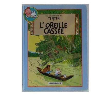Livres occasion Castries Hérault - Photos Vivastreet ALBUM DOUBLE DE TINTIN - L’OREILLE CASSÉE ET COKE EN STOCK