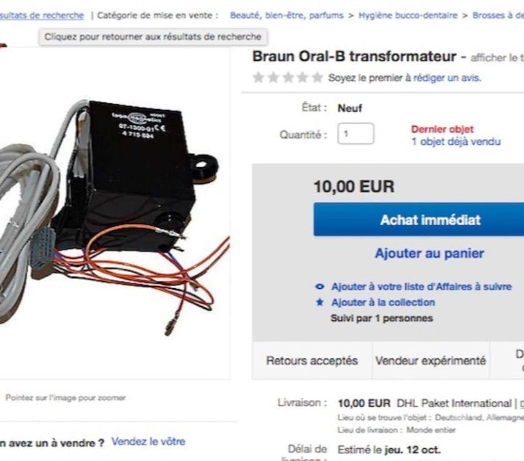 Matériel Nord Valenciennes - 59300 - Photos Vivastreet Hydropulseur dentaire Oral pour pièces 160