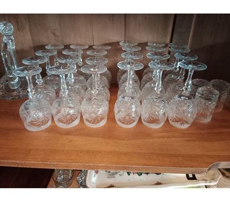 Ameublement & art de la table Pas-de-Calais Noyelles Godault - 62950 - Photos Vivastreet service de verres en cristal ( zakopane ) de Pologne