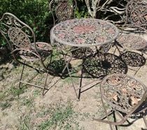 Superbe Ensemble De 5 Éléments Pliable Neuf