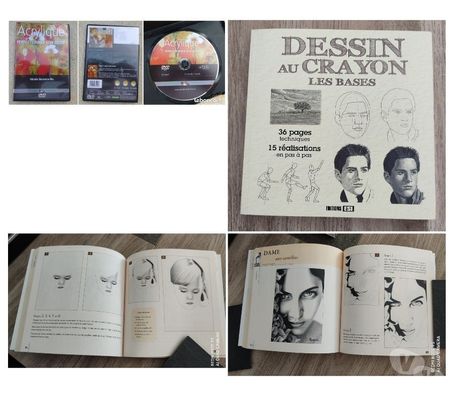 DVD occasion Vendée Soullans - 85300 - Photos Vivastreet Dvd peinture Q: 8 + 1 livre