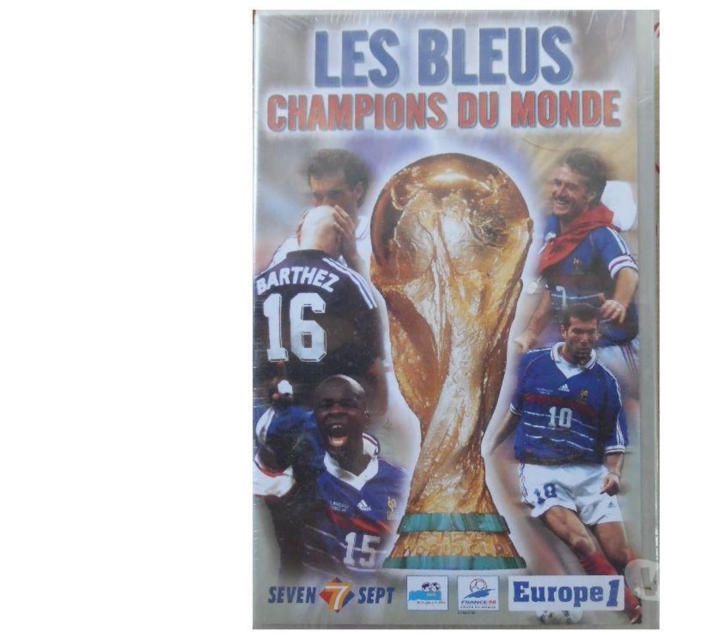 Collection Hérault Castries - 34160 - Photos Vivastreet Cassette vidéo VHS Les bleus champions du monde 1998 neuve 