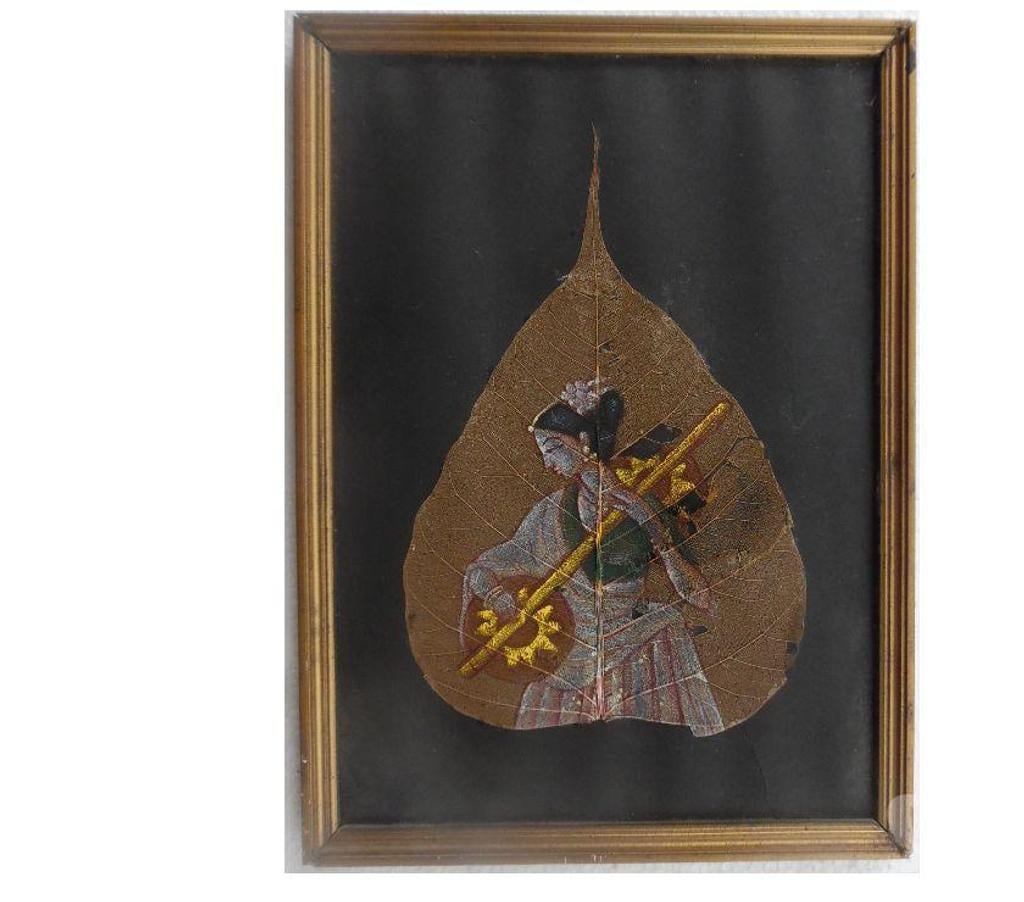 Décoration - art Hérault Castries - 34160 - Photos Vivastreet Très jolies peintures sur feuilles de Pipal des Indes