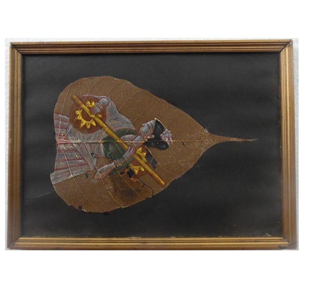 Décoration - art Hérault Castries - 34160 - Photos Vivastreet Très jolies peintures sur feuilles de Pipal des Indes