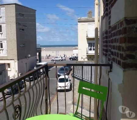 location saisonniere Pas-de-Calais Berck - 62600 - Photos Vivastreet Studio Vue Mer + Balcon vue mer & Plage Wifi Tout à pied