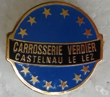 Collection Castries Hérault - Photos Vivastreet Pin's CARROSSERIE VERDIER neuf émaillé avec les 12 étoiles 