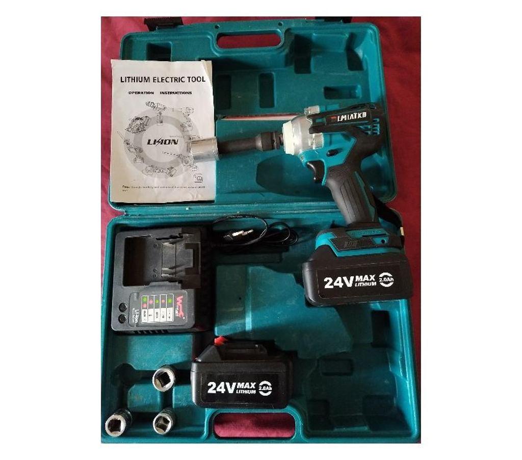 Pièces et services auto Bouches-du-Rhône Aix en Provence - Photos Vivastreet CLE A CHOC DEBOULONNEUSE SANS FIL 2 BATTERIES 24 VOLTS