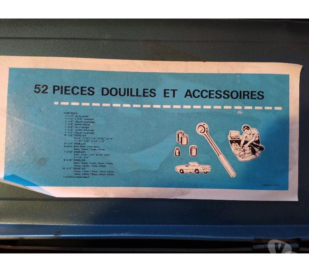 Pièces et services auto Bouches-du-Rhône Aix en Provence - Photos Vivastreet COMBINER VISSEUSEDEVISSEUSE & COFFRET DOUILLES CLE A CLIQU