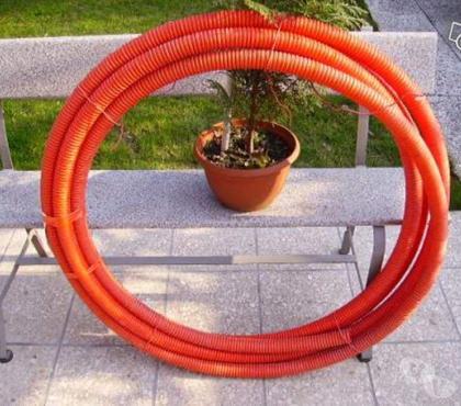 Bricolage - Jardin - Outillage Valenciennes Nord - Photos Vivastreet Conduit électrique orange souple TPC 10. ø 40 mm 103