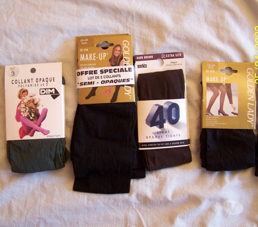 Vêtements occasion Hauts-de-Seine Issy les Moulineaux - 92130 - Photos Vivastreet Collants opaques taille 4648 et taille 3 neuf