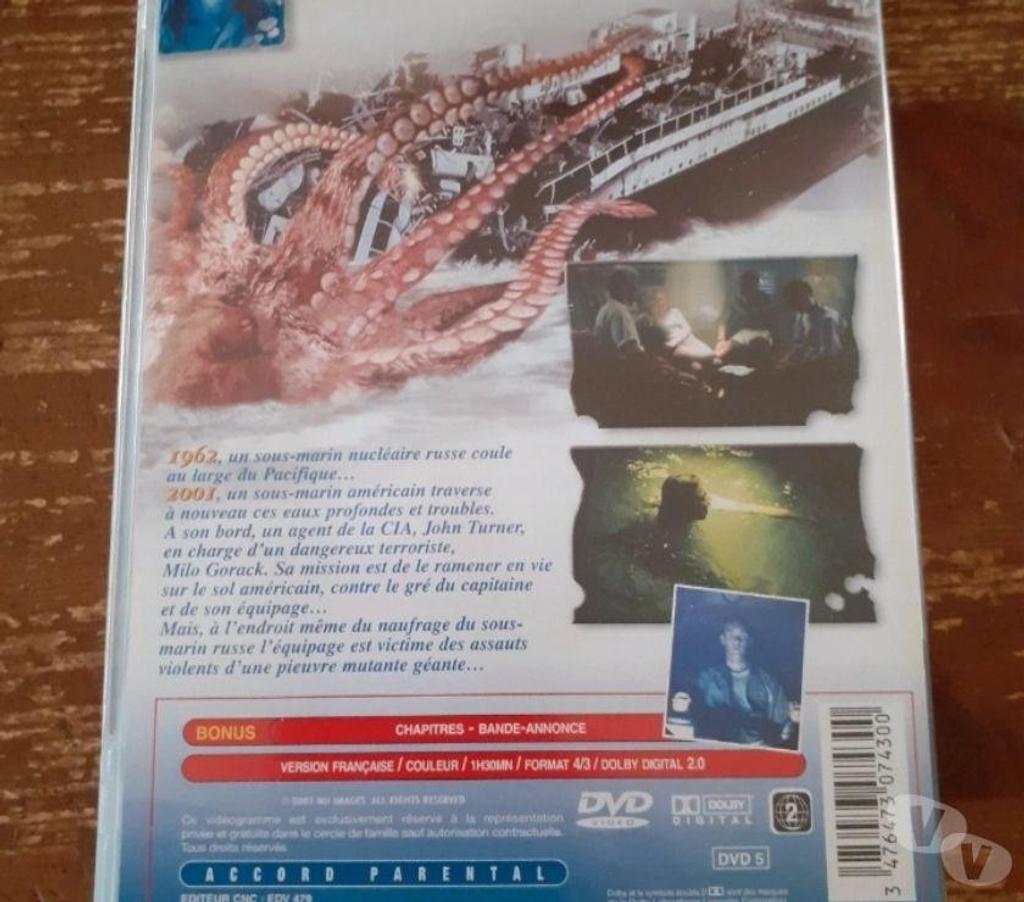 DVD occasion Eure-et-Loir Marchezais - 28410 - Photos Vivastreet Vente DVD "Octopus"