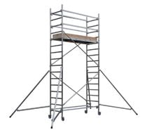 Échafaudage aluminium 8-14 mètres roulant LOCATION