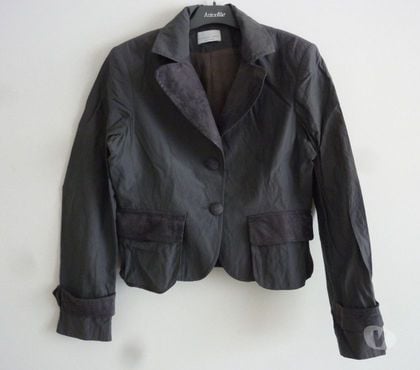 Vêtements occasion Le Kremlin Bicetre Val-de-Marne - Photos Vivastreet Ensemble veste et jupe longue Claude Zana Collection gris