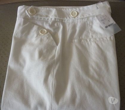 Vêtements occasion Le Kremlin Bicetre Val-de-Marne - Photos Vivastreet Pantalon neuf Blanc 123 T38