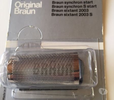 Electroménager occasion Nord Valenciennes - 59300 - Photos Vivastreet Grille neuve rasoir Braun Sixante 130 