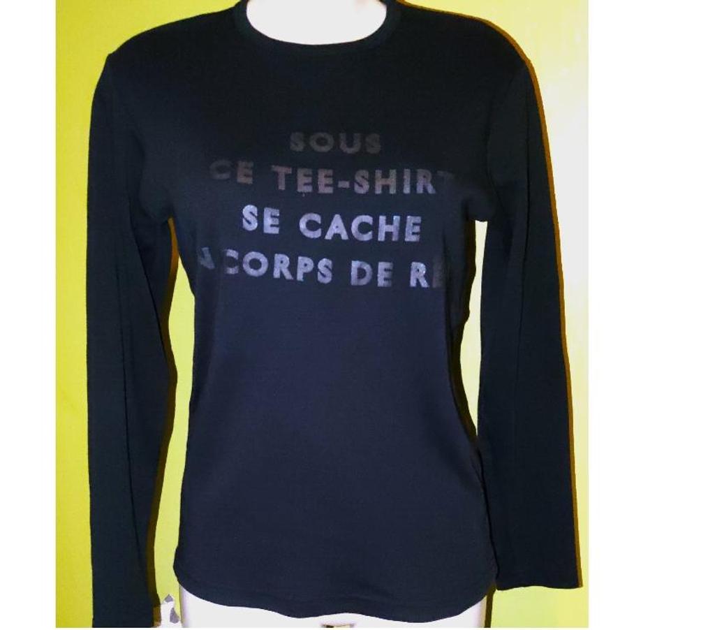 Vêtements occasion Moselle Florange - 57190 - Photos Vivastreet t shirt manche longue noir