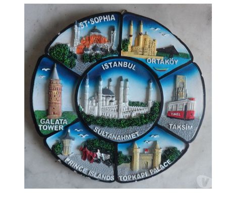 Décoration - art Hérault Castries - 34160 - Photos Vivastreet Assiette décorative d’Istanbul en très bon état