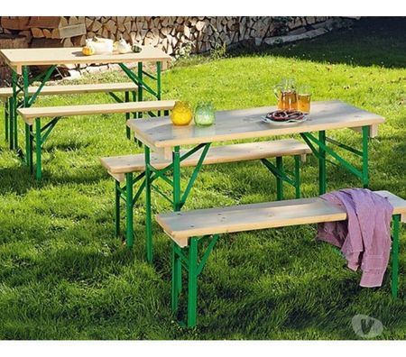 Meurthe-et-Moselle Nancy - Photos Vivastreet Table brasserie + 2 bancs LOCATION