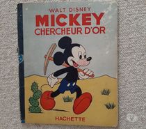 Mickey chercheur d'or - Walt Disney - Hachette - 1950