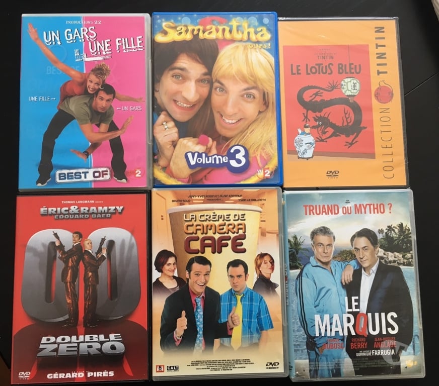 DVD occasion Yvelines Guyancourt - 78280 - Photos Vivastreet Lot 6 Dvd Comédie Jeunesse