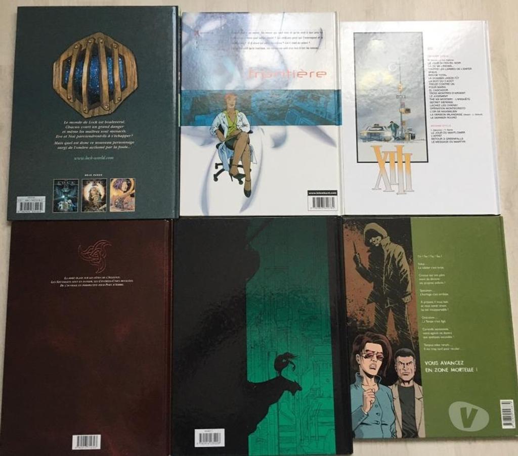 Livres occasion Yvelines Guyancourt - 78280 - Photos Vivastreet Lot 6 BD différentes