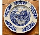 Assiette plate de collection distribuer par BP (1970)