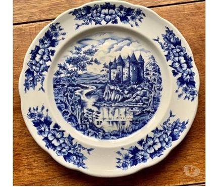 Collection Villejuif Val-de-Marne - Photos Vivastreet Assiette plate de collection distribuer par BP (1970)