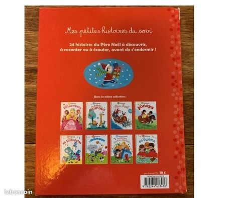 Livres occasion Val-de-Marne Villejuif - 94800 - Photos Vivastreet Livre pour enfant dès 3 ans, 24 histoires du Père Noël.