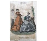 Belle Gravure de Laure NOEL du (MUSÉE DES FAMILLES).