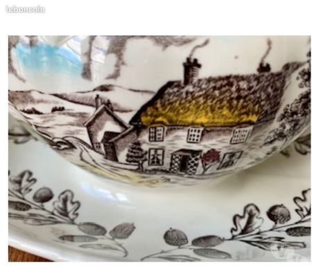 Ameublement & art de la table Val-de-Marne Villejuif - 94800 - Photos Vivastreet Très belle saucière anglaise W.H.GRINDLEY "QUIET DAY"