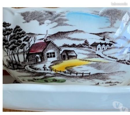 Ameublement & art de la table Val-de-Marne Villejuif - 94800 - Photos Vivastreet Très belle saucière anglaise W.H.GRINDLEY "QUIET DAY"