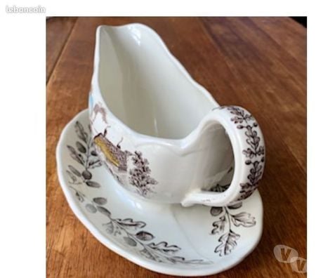 Ameublement & art de la table Val-de-Marne Villejuif - 94800 - Photos Vivastreet Très belle saucière anglaise W.H.GRINDLEY "QUIET DAY"