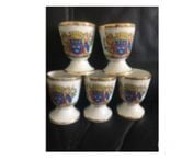 5 Mazettes en véritable porcelaine du BERRY