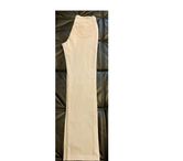 Jean-Femme taille haute gris clair 