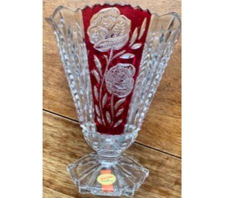 Collection Val-de-Marne Villejuif - 94800 - Photos Vivastreet Vase en cristal vintage de Anna Hutte (Mande en Germany).