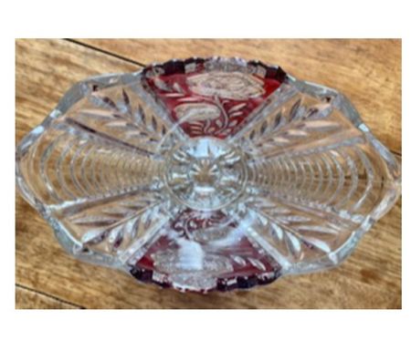 Collection Val-de-Marne Villejuif - 94800 - Photos Vivastreet Vase en cristal vintage de Anna Hutte (Mande en Germany).