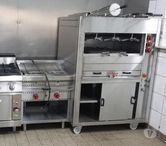 Rôtissoire au gaz 5 grils rotatifs - 15 poulets ouverts