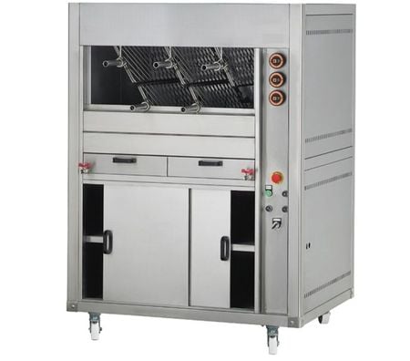 Matériel Paris Paris 1er ardt - 75001 - Photos Vivastreet Rôtissoire au gaz 5 grils rotatifs - 15 poulets ouverts