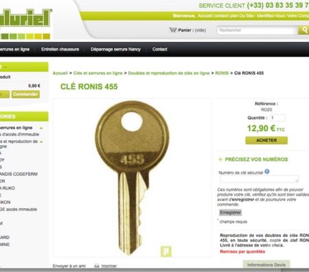Nord Valenciennes - 59300 - Photos Vivastreet DIFFERENTES CLES POUR : BOITES, ARMOIRE, COFFRETS 174