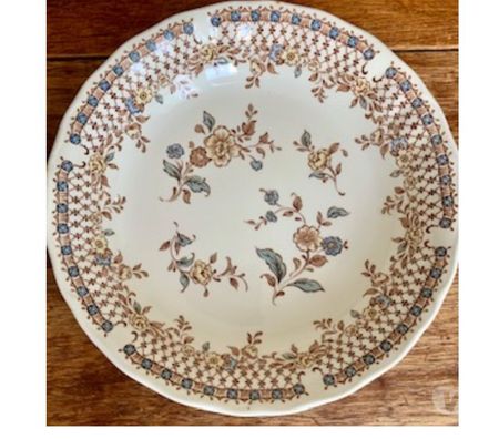 Ameublement & art de la table Val-de-Marne Villejuif - 94800 - Photos Vivastreet 6 assiettes creuses joliment Fleuries Anglaises.