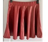 Villejuif - Val-de-Marne — 1 jupe en similicuir neuve - Rouge Bordeaux (Eylex)