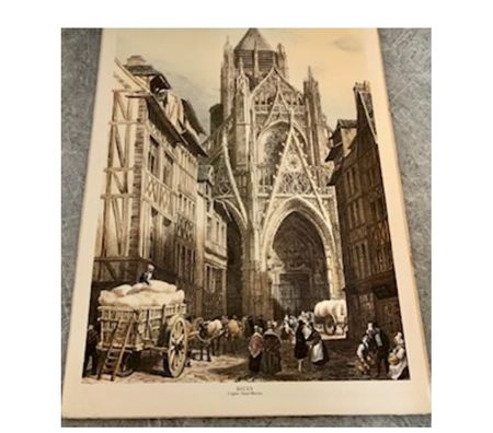 Collection Val-de-Marne Villejuif - 94800 - Photos Vivastreet 6 Estampes (Le vieux ROUEN) collector.