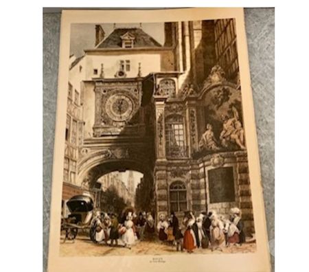 Collection Val-de-Marne Villejuif - 94800 - Photos Vivastreet 6 Estampes (Le vieux ROUEN) collector.