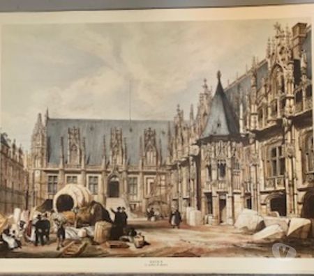 Collection Val-de-Marne Villejuif - 94800 - Photos Vivastreet 6 Estampes (Le vieux ROUEN) collector.