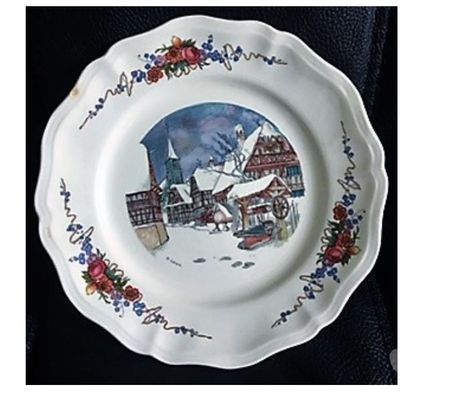 Collection Val-de-Marne Villejuif - 94800 - Photos Vivastreet Assiette (Maison d'Alsace) Par Henri.LOUX