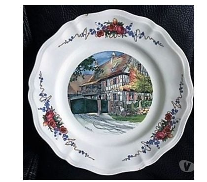 Collection Villejuif Val-de-Marne - Photos Vivastreet Assiette (Maison d'Alsace) Par Henri.LOUX