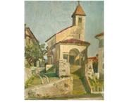 Villejuif - Val-de-Marne — Tableau signet GHISLAIN RINGUET (1964) non encadré.