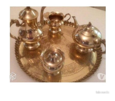 Ameublement & art de la table Val-de-Marne Villejuif - 94800 - Photos Vivastreet Service à Thé et café + plateau à fruit -cuivre