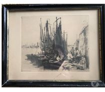 Quiberon-Les Sardiniers par Auguste BROUET